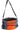 Cykelkorg Nylon Grå/Orange 38x28x27cm Max 7kg